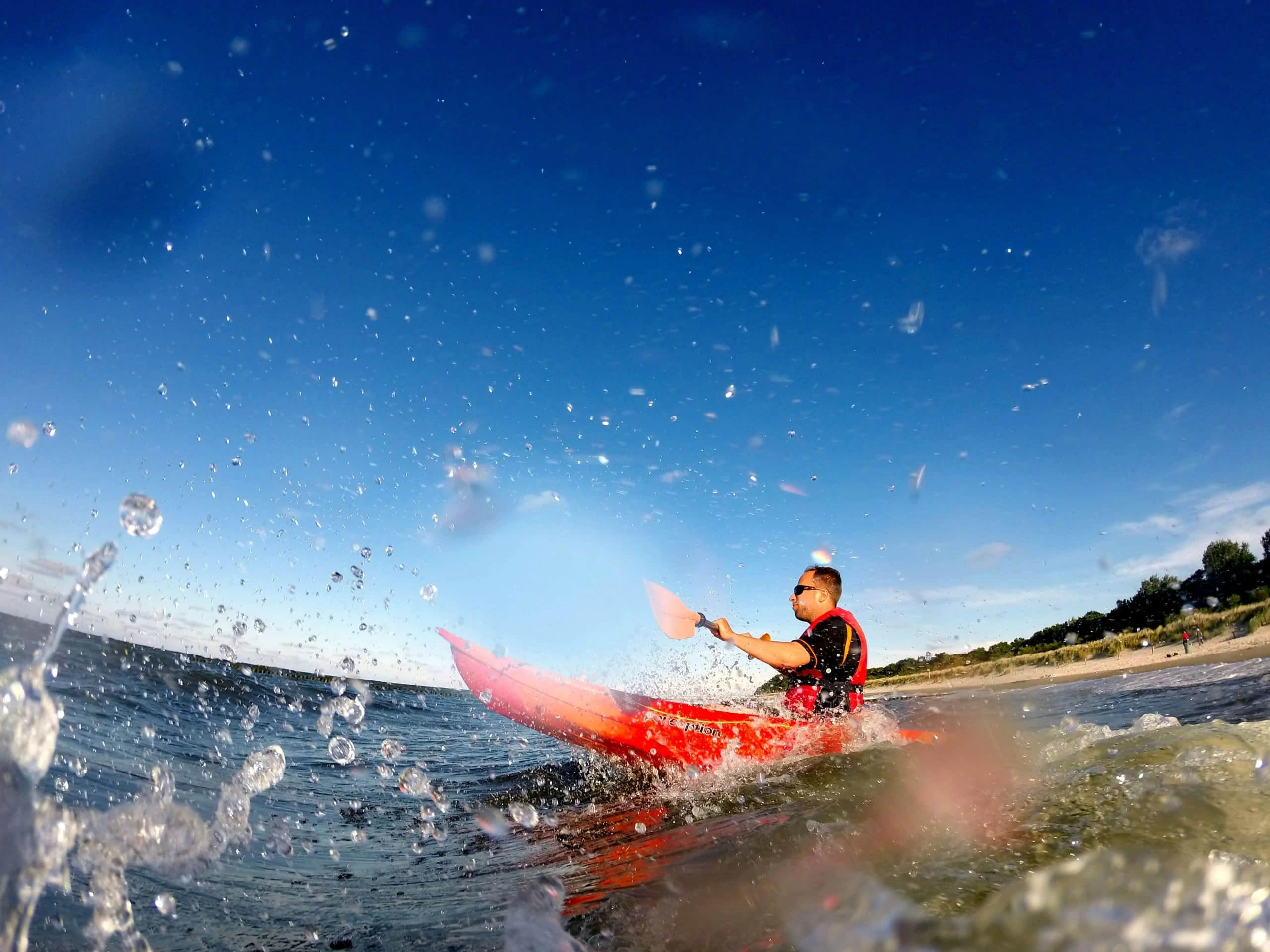 Kajaksafari an der Ostsee