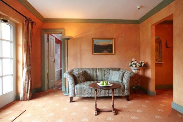 Forsthaus Damerow - Doppelzimmer Komfort - Wohnbereich