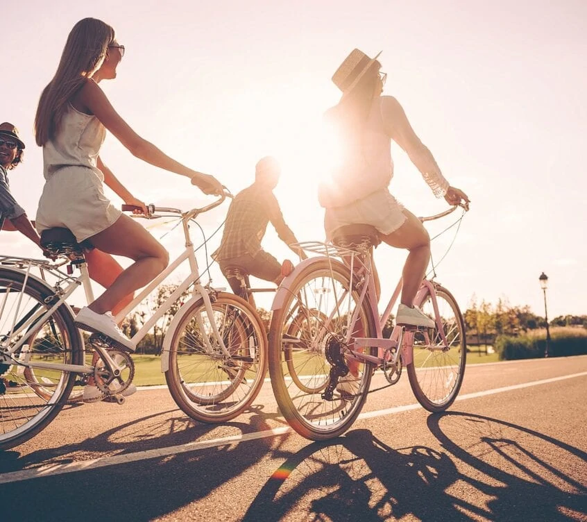 Fahrradfahren-Usedom