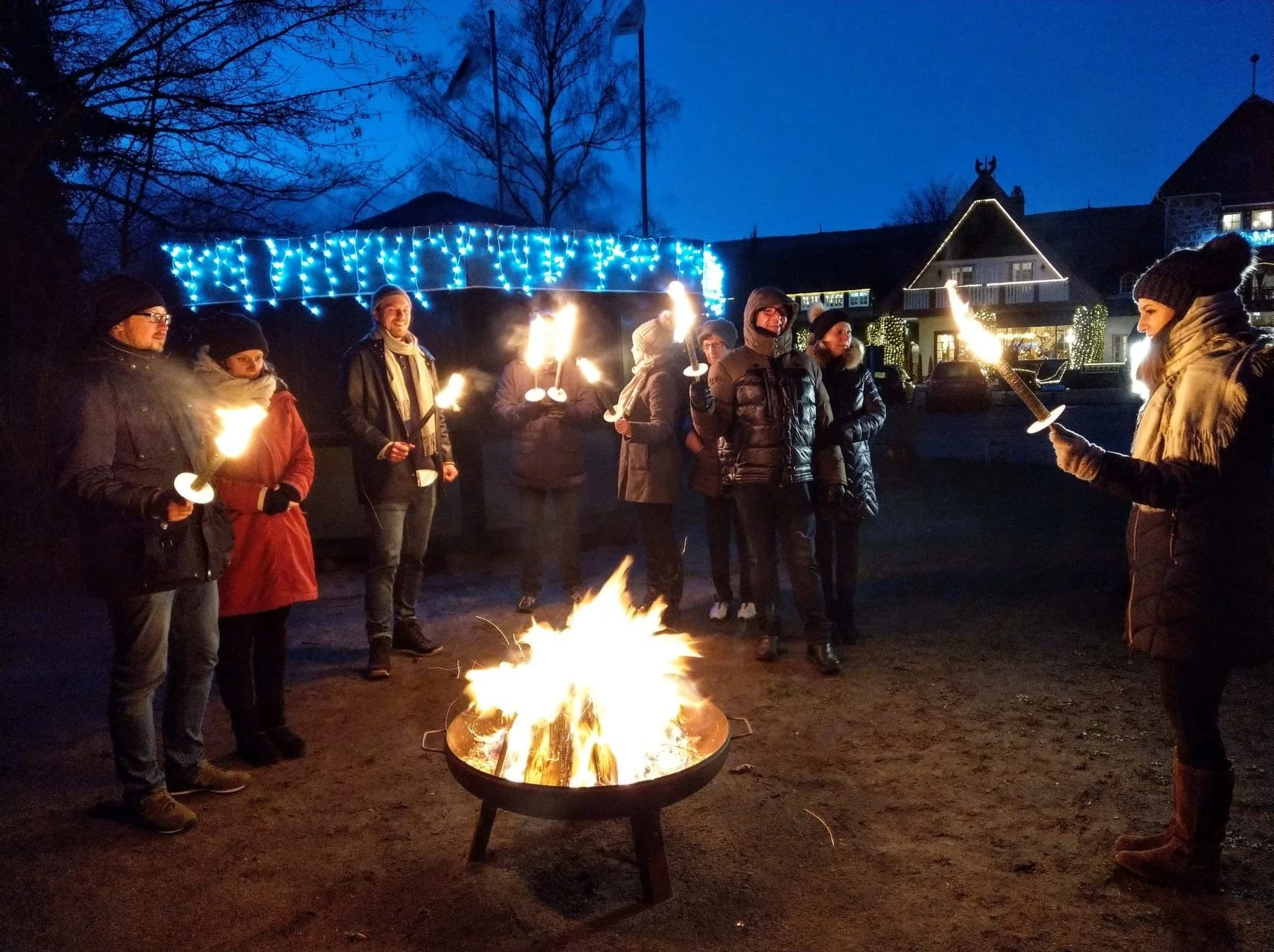 Fackelwanderung WInter