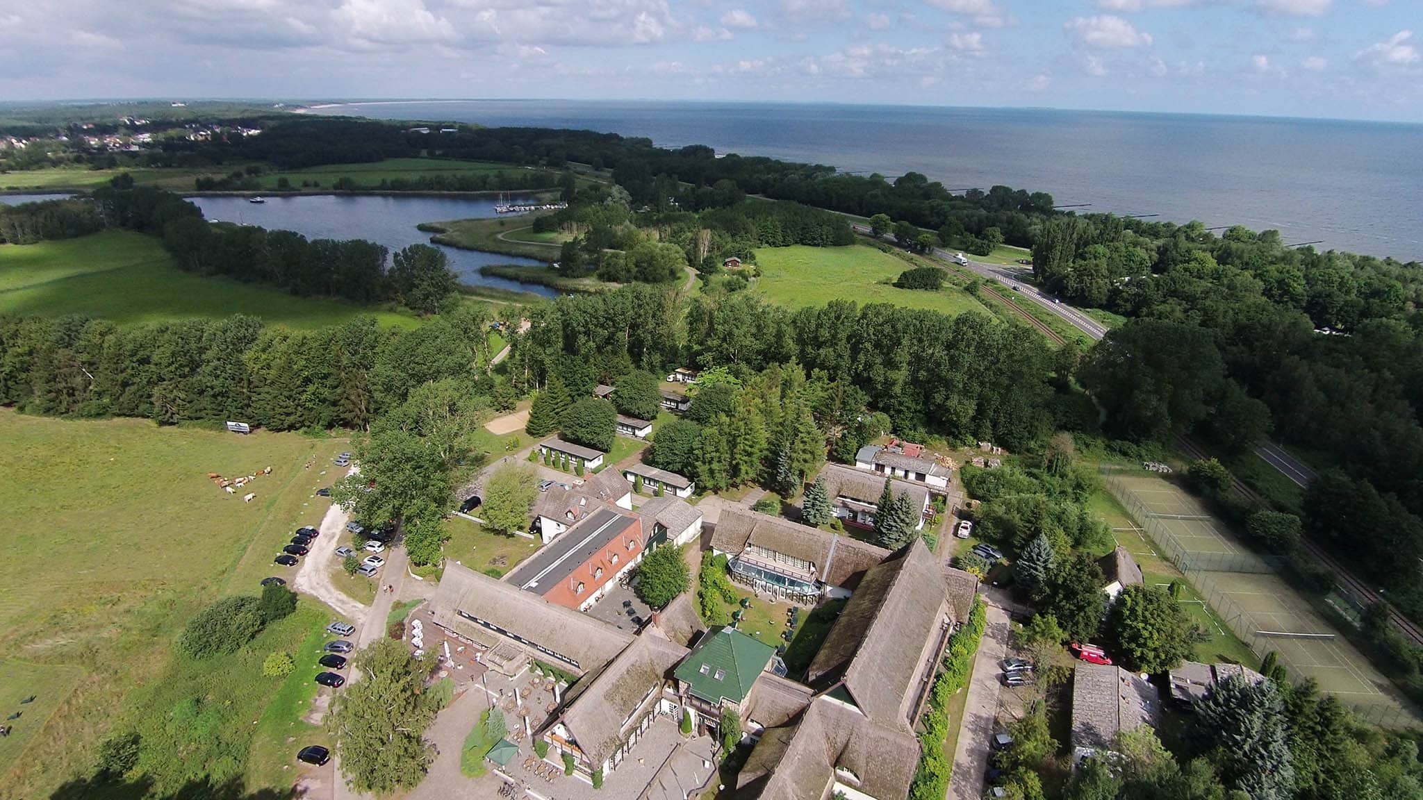 Ostsee und Achterwasser - Meeressterne Hotel Forsthaus Damerow