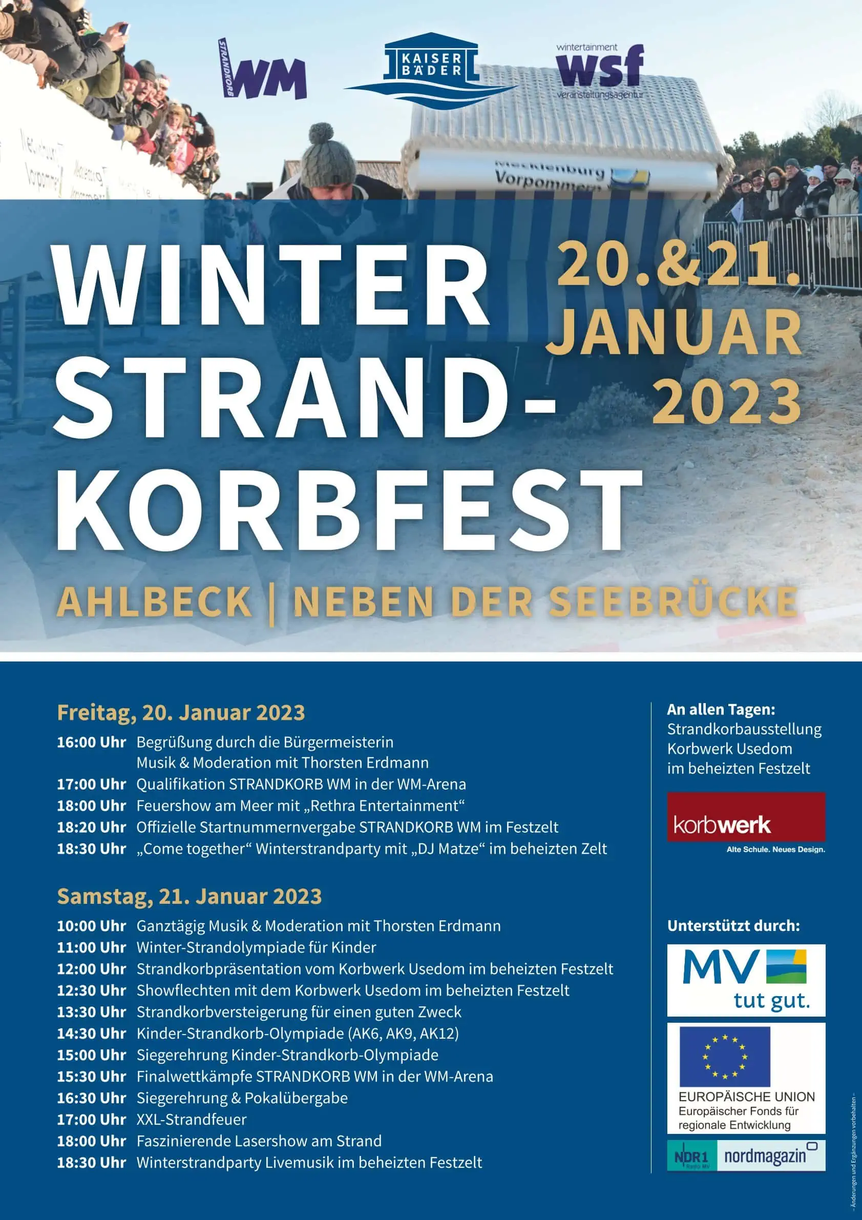 20. & 21. Januar WINTER STRANDKORBFEST 1